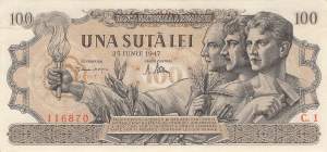 100 Lei 1947